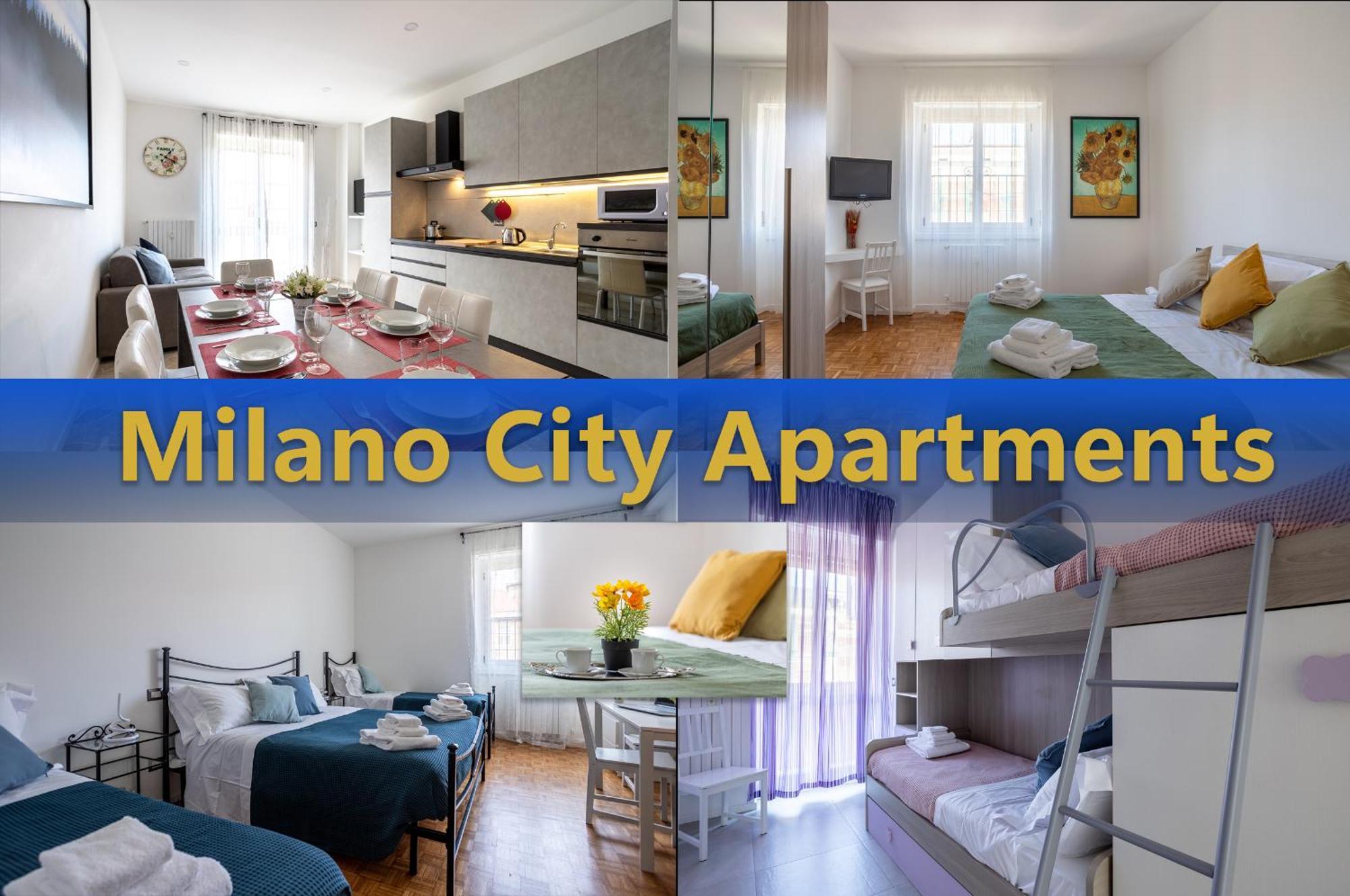 Milano City Apartments - Parking And Comfort - Spacious Apt Up To 8 Pax Eksteriør bilde